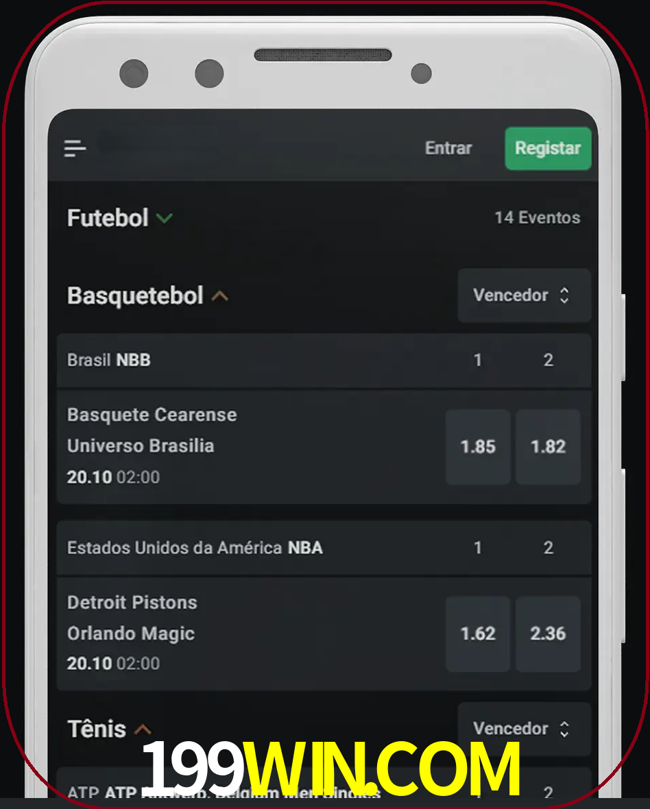 Aposte e assista aos esportes em formato ao vivo.
